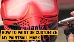 How to Paint Or Customize My Paintball Mask