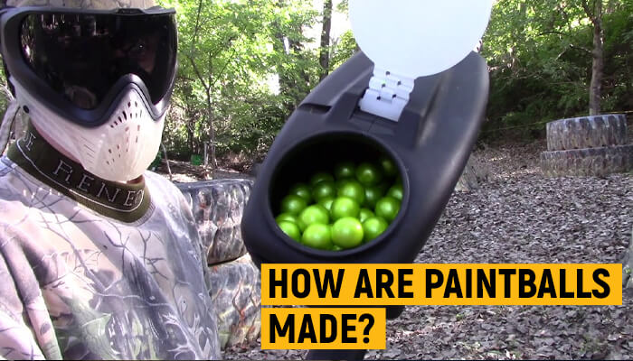 how are paint balls made