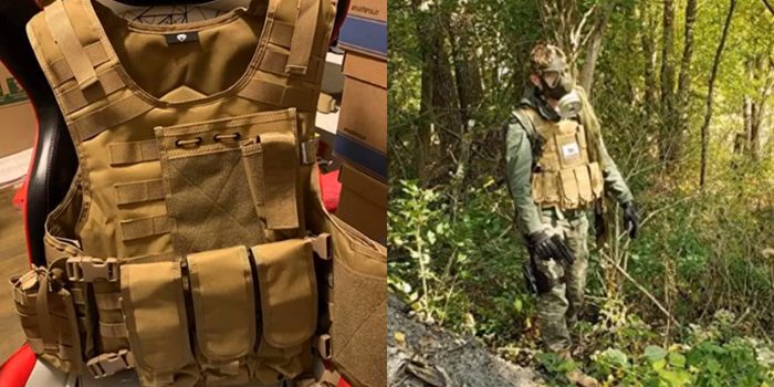 MGFLASHFORCE Tactical Adjustable Modular Paintball Vest- describing vests