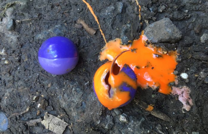 can you freeze paintballs? describing paintballs blast