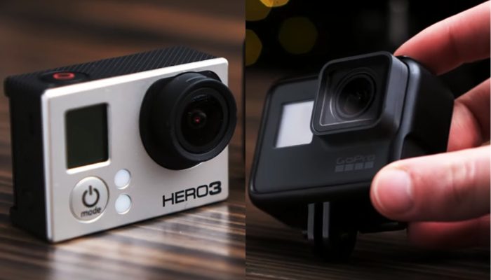 GoPro Hero 5 Black camera for paintball
